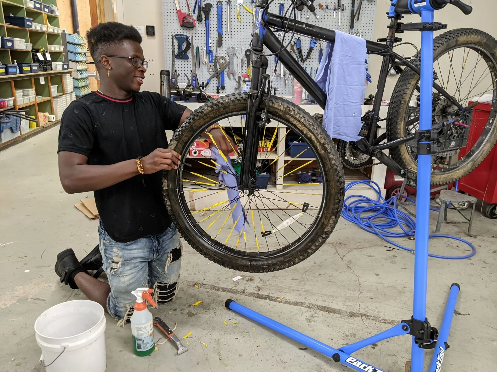 Bike repairing discount shop near me